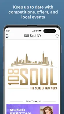 108 Soul NY android App screenshot 3